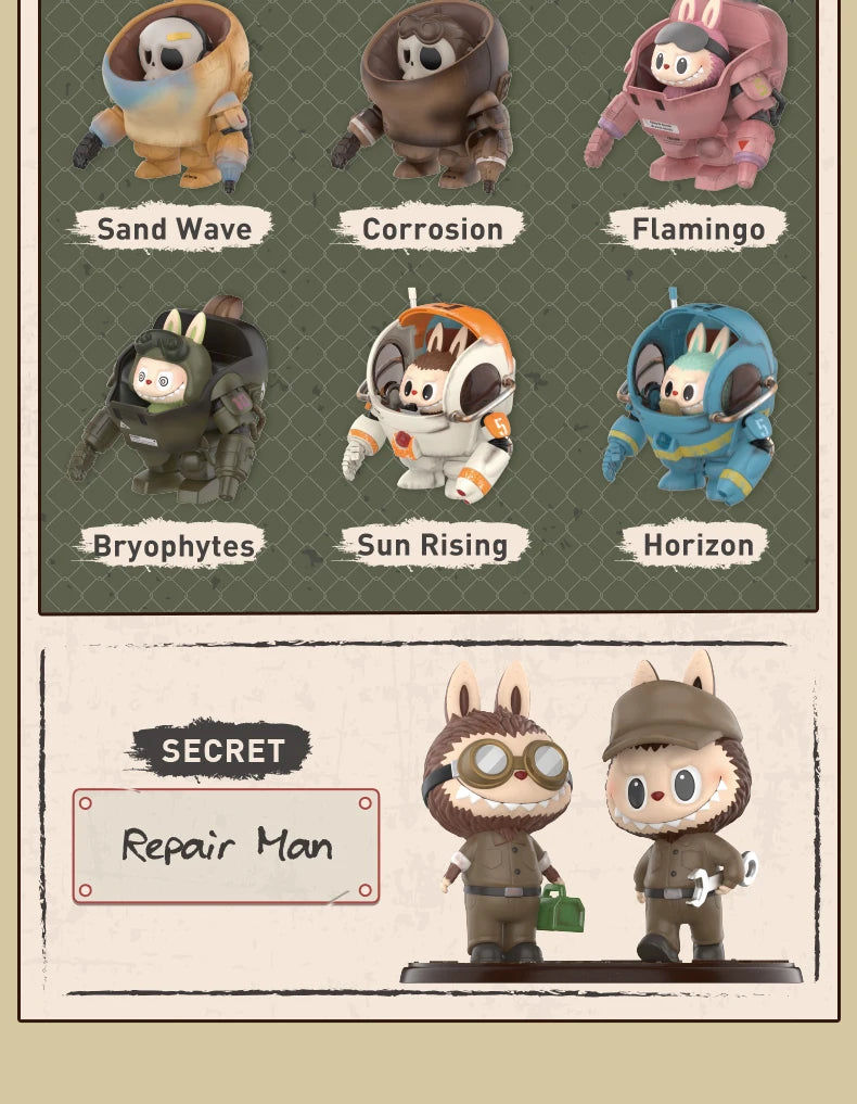 POP MART LABUBU THE MONSTERS × Kow Yokoyama Ma.K. – Limited Collaboration (Mystery Box) Vinylfigur